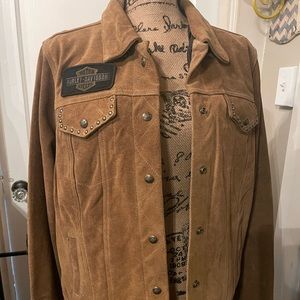 Harley Davidson suede jacket